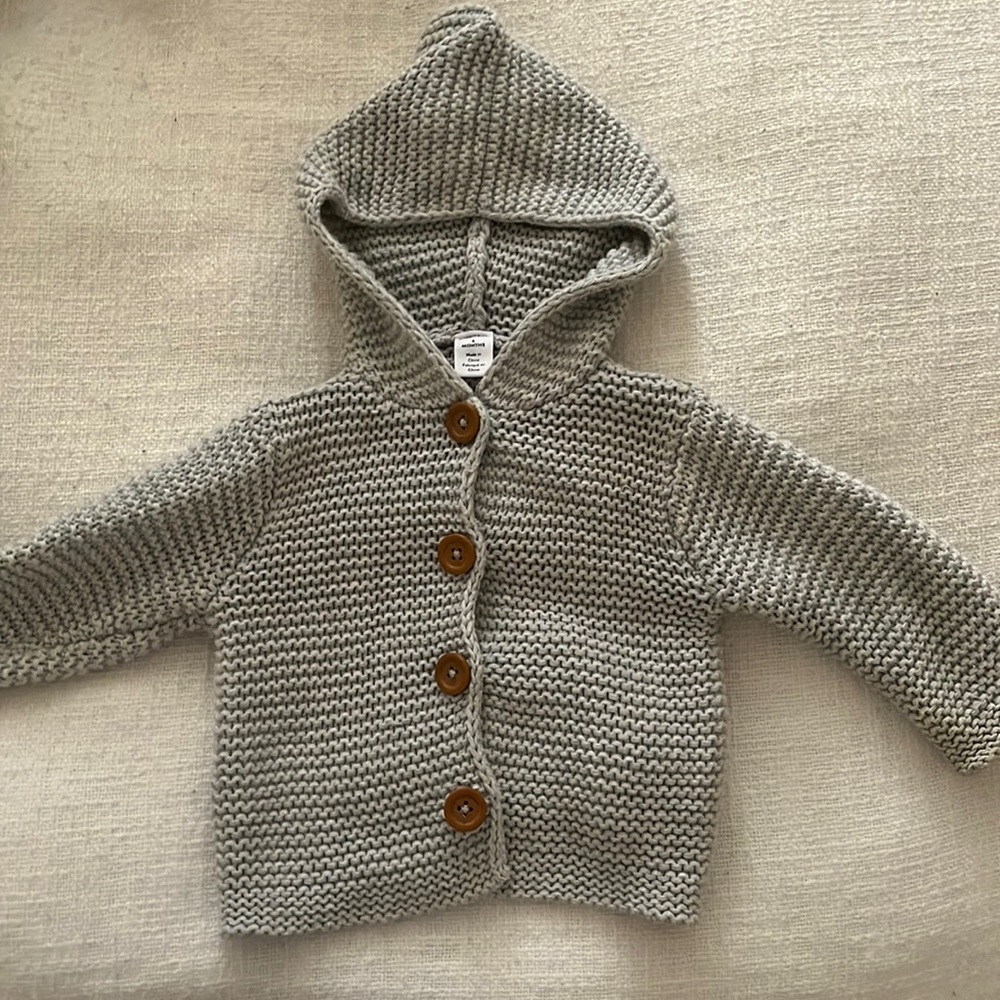 Nordstrom knitted hooded sweater